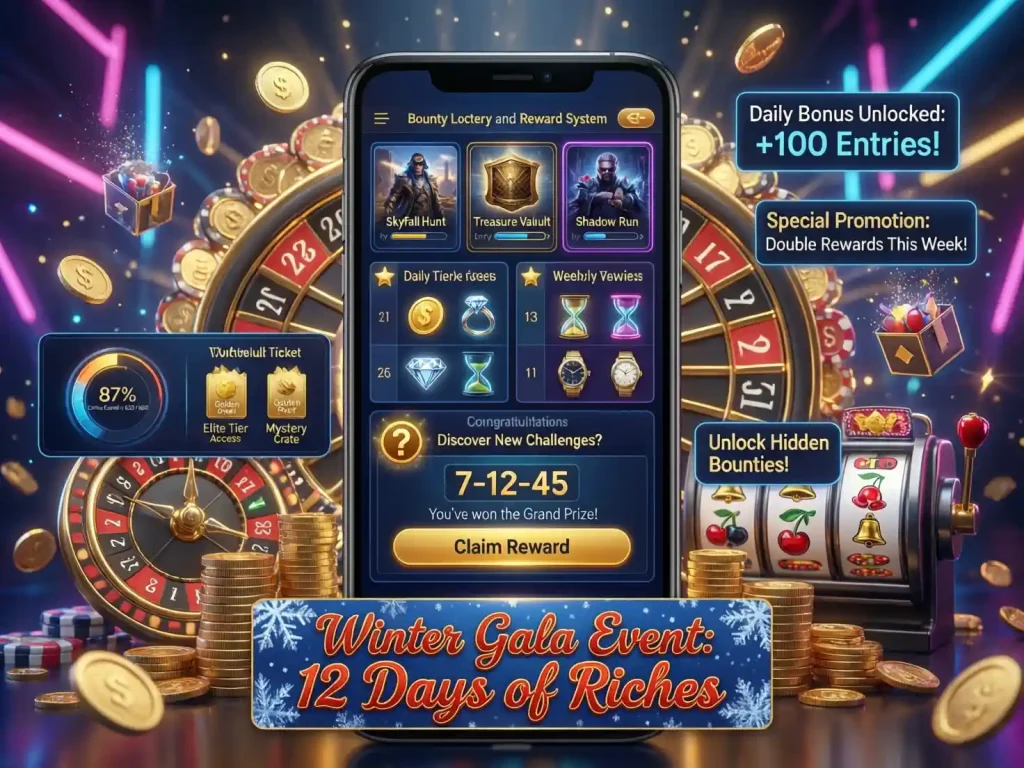 Bounty Lottery and Reward System