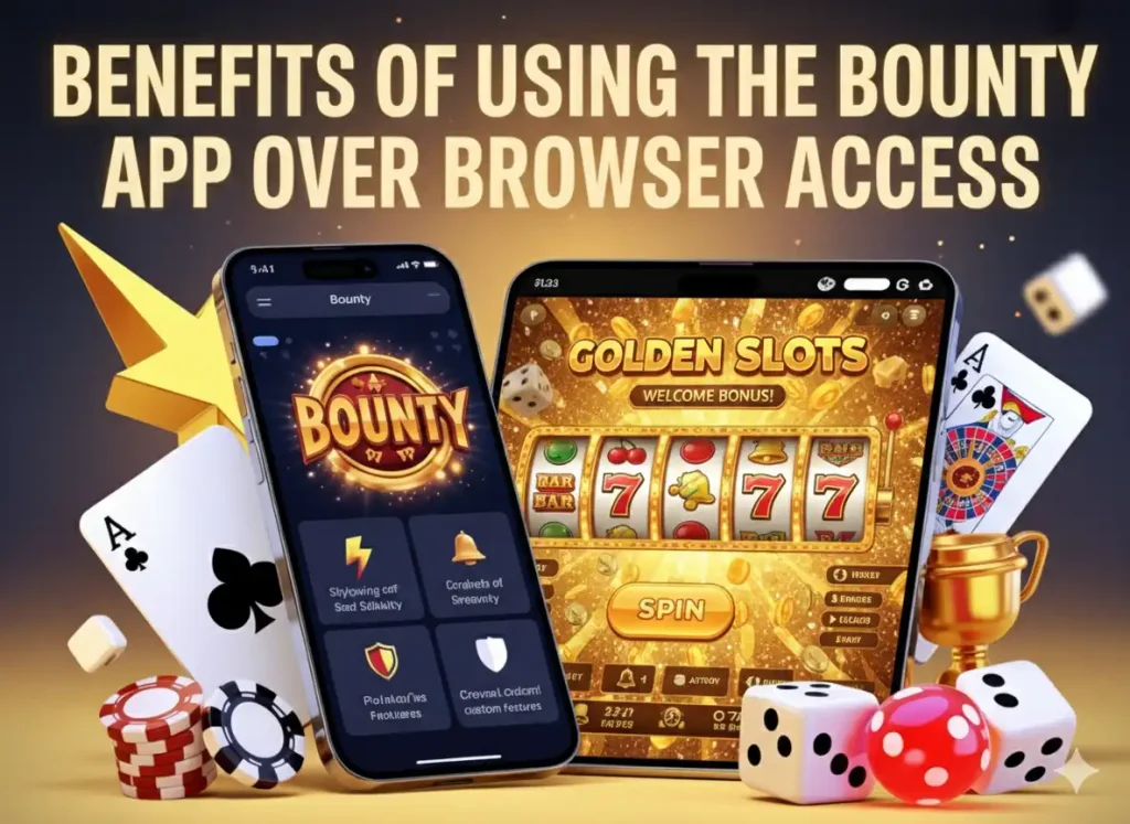 Bounty Game mobile app UI
